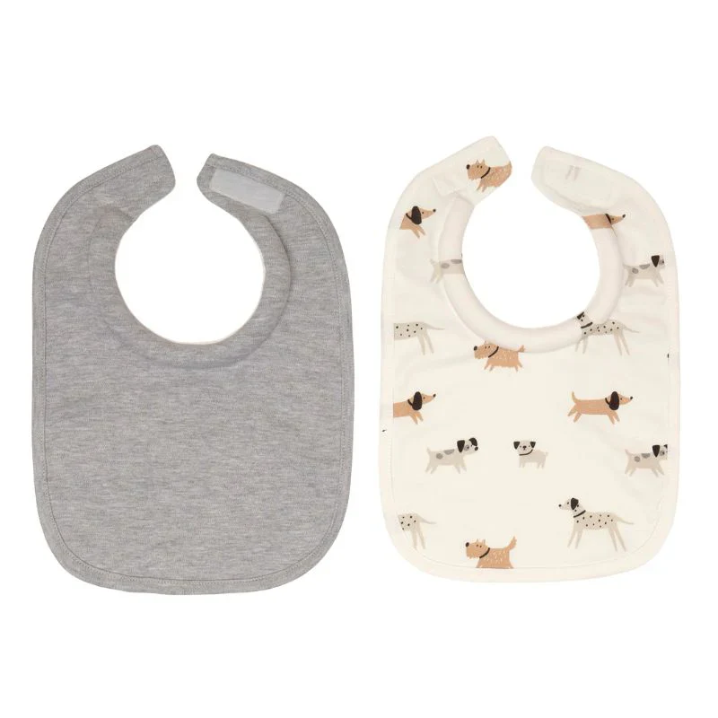 All4Ella Roll Neck Bibs 2 Pack - Dogs - Image 2