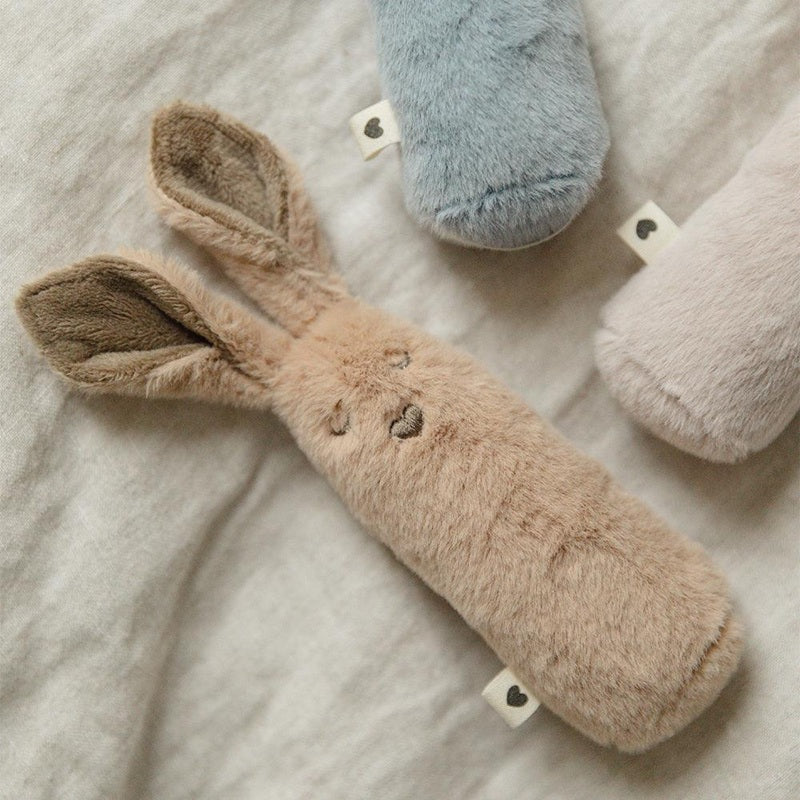 BIBS Baby Rattle Kangaroo - Powder - Image 2