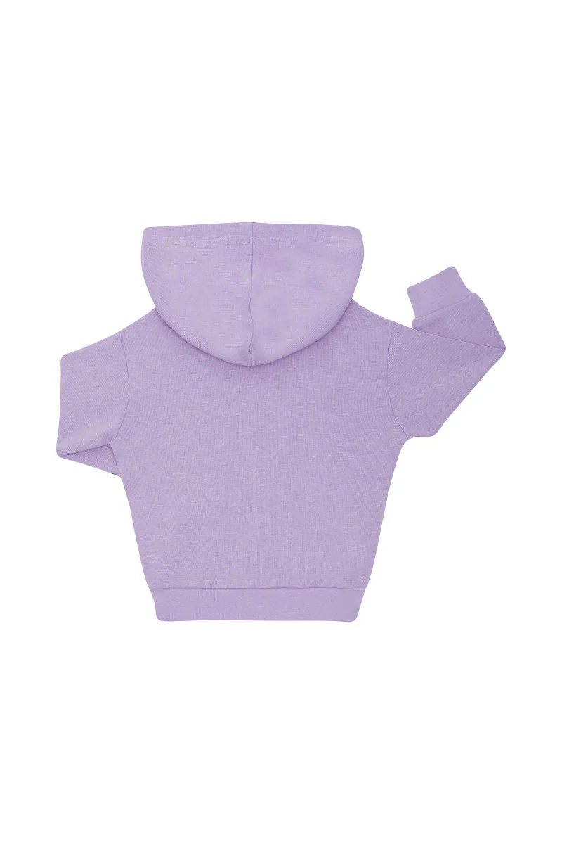 Bonds Baby Tech Sweat Zip Through Hoodie - Violet Rules - Image 2