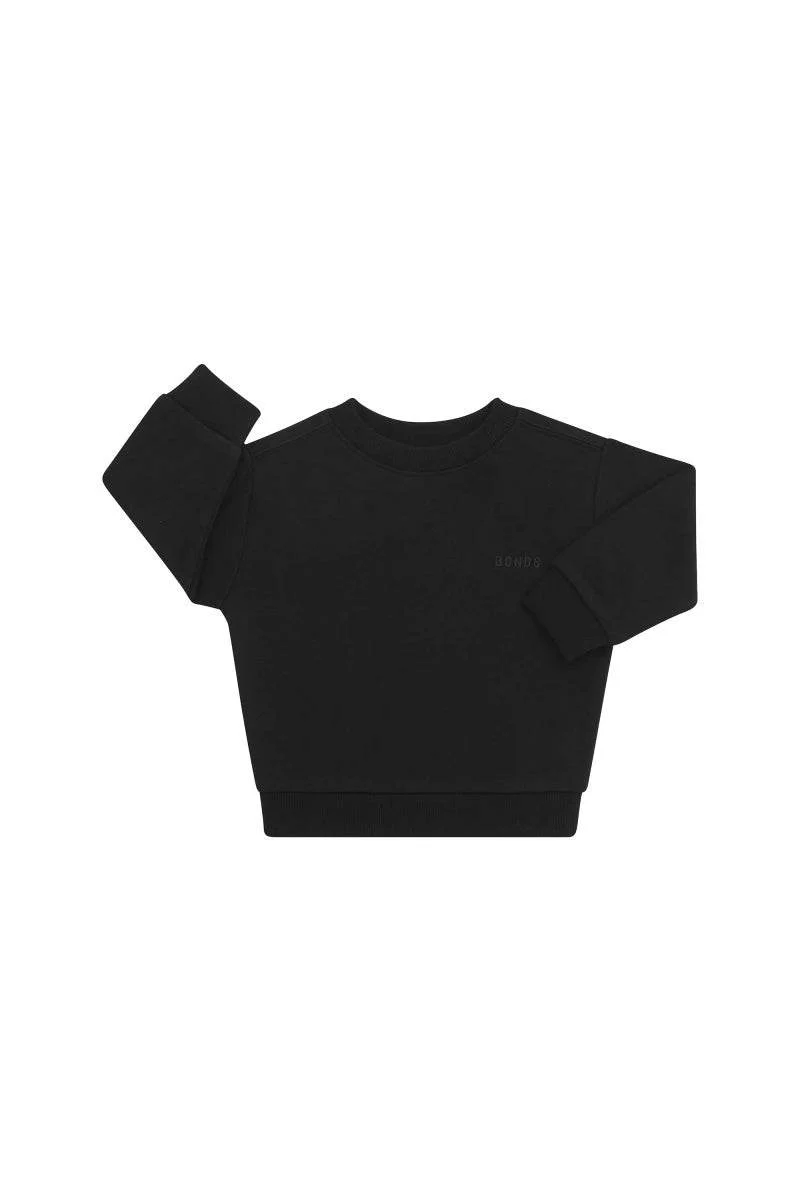 Bonds Essentials Fleece Pullover - Nu Black