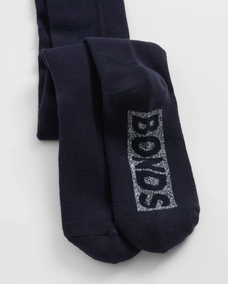 Bonds Kids School Tights 2 Pack - Navy - Image 3