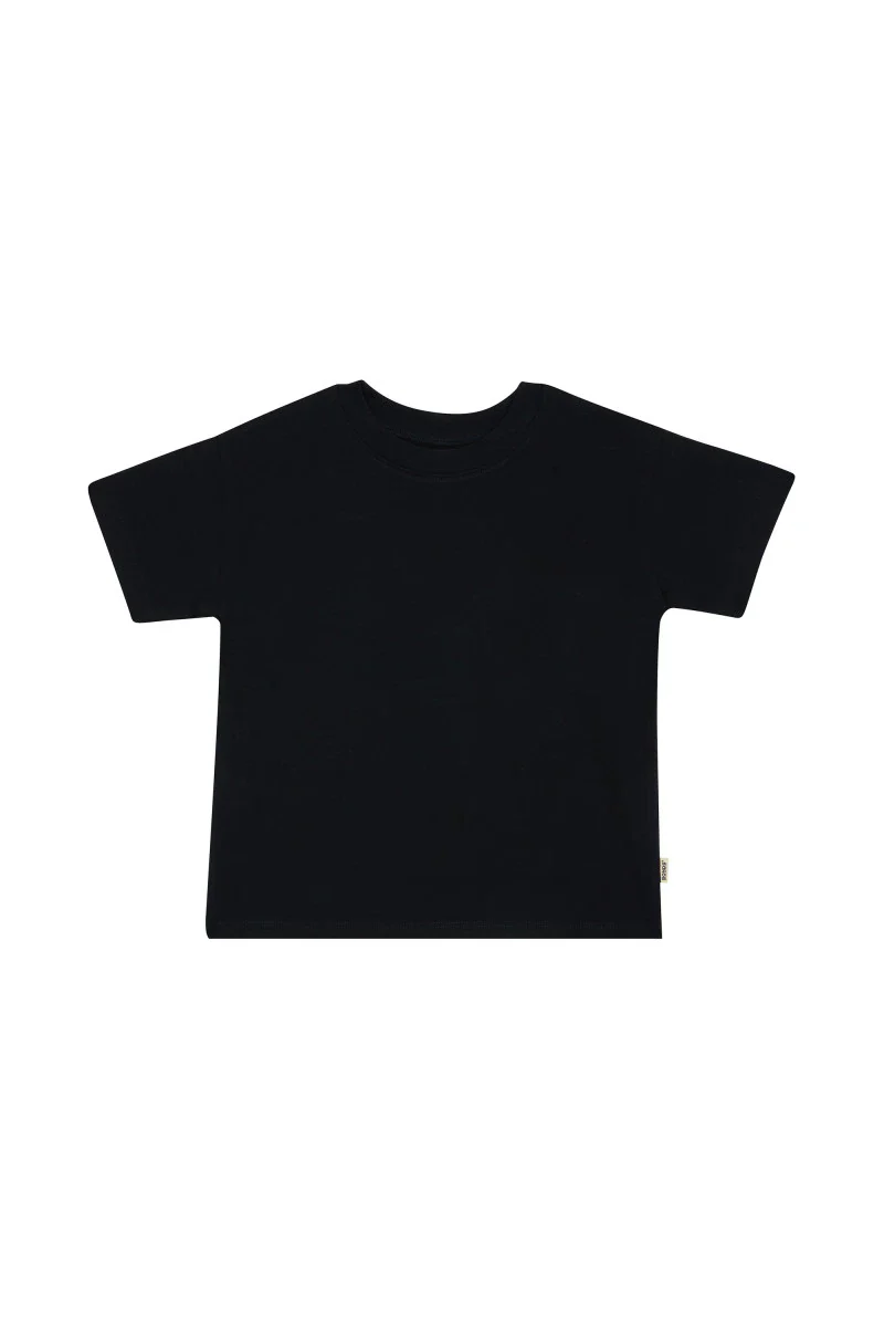 Bonds Kids Short Sleeve Crew Tee - Nu Black