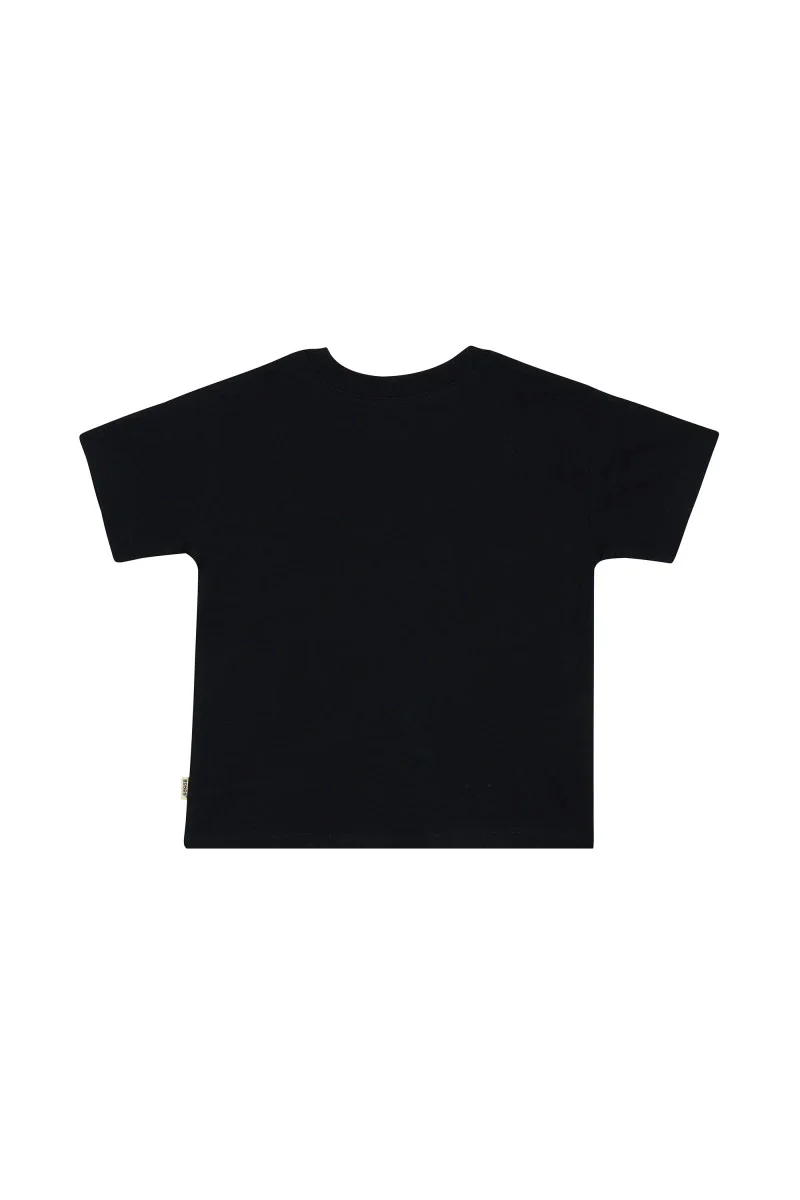 Bonds Kids Short Sleeve Crew Tee - Nu Black - Image 2