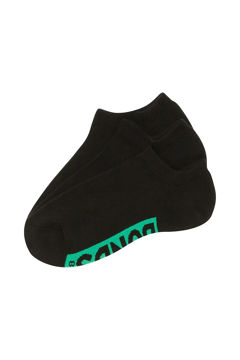 Bonds Womens Logo Cushioned No Show Socks 3 Pack - Cotton Jardin / Fantasia / Hubba Bubba - Image 2