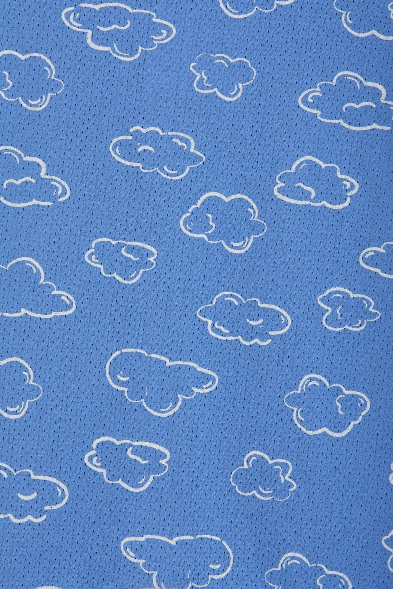Bonds Wondercool Eyelet Zip Romper - Dreamy Clouds - Image 2