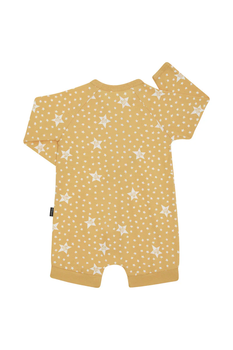 Bonds Wonderfrsh Long Sleeve Romper - Big Bonds Shooting Star - Image 3