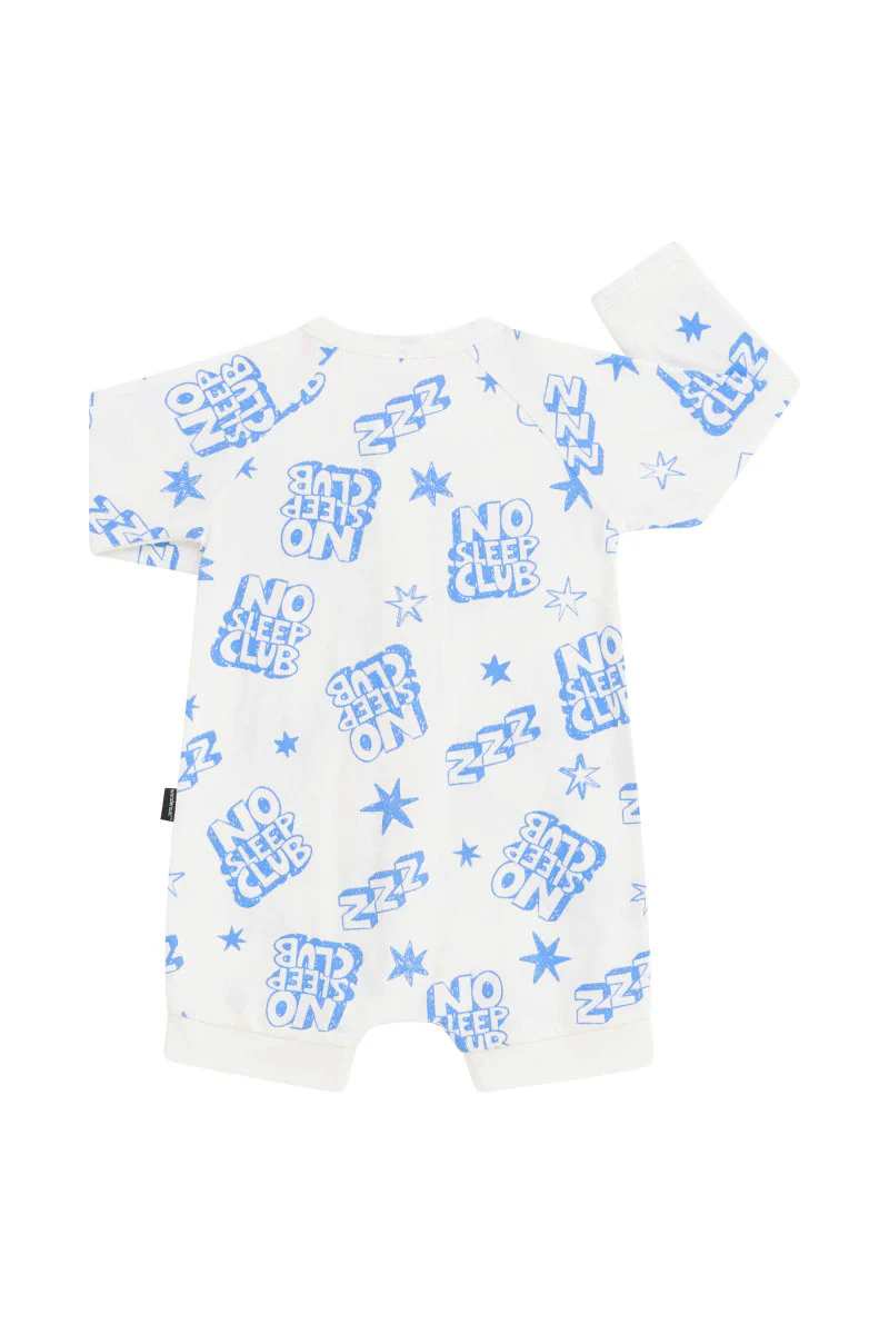 Bonds Wonderfrsh Long Sleeve Romper - No Sleep Club - Image 2