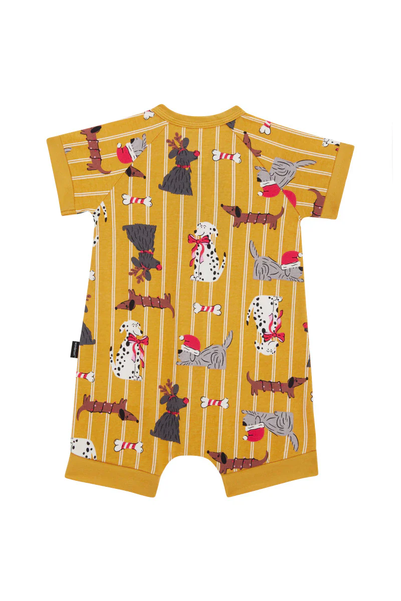 Bonds Zip Romper - Puppies For Christmas - Image 2