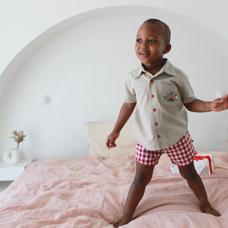 Dukes The Brand Christmas Sand Dress Shirt - Image 3