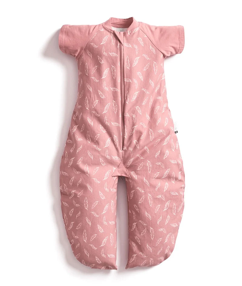 ergoPouch Australia Short Sleeve Jersey Sleep Suit Bag 1.0 TOG - Quill