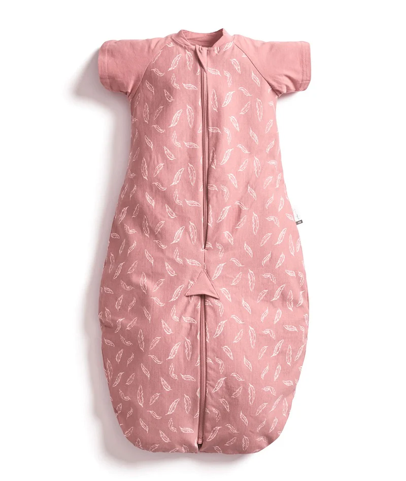 ergoPouch Australia Short Sleeve Jersey Sleep Suit Bag 1.0 TOG - Quill - Image 2
