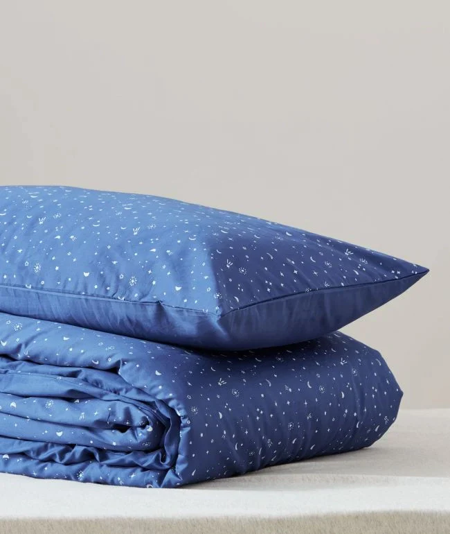 ergoPouch Australia Quilt Cover Set With Pillow Case Tog 0.3 Cot - Night Sky - Image 3