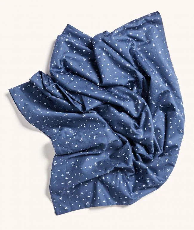 ergoPouch Australia Quilt Cover Set With Pillow Case Tog 0.3 Cot - Night Sky - Image 4