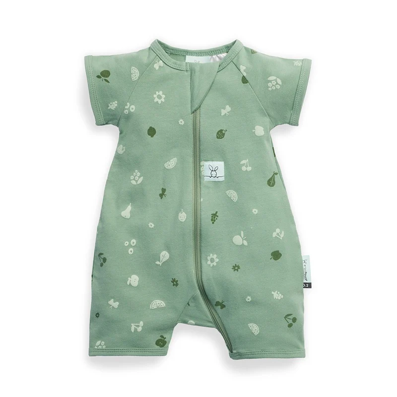 ergoPouch Australia Short Sleeve Layer 0.2 TOG - Sweet Orchard