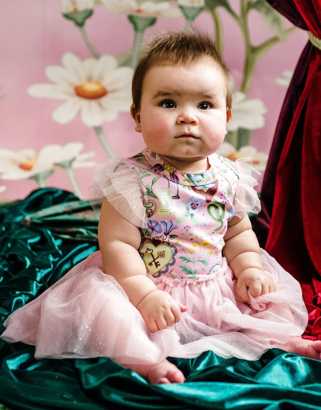 Fleur Harris 'All My Hearts' Dreamy Tutu Bodysuit Dress - Parfait Pink - Image 3