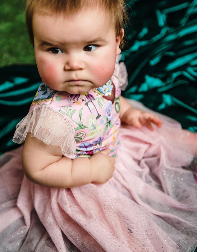 Fleur Harris 'All My Hearts' Dreamy Tutu Bodysuit Dress - Parfait Pink - Image 4