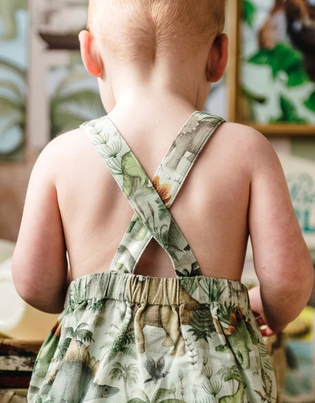 Fleur Harris Brontis Romper - Olive Leaf - Image 6
