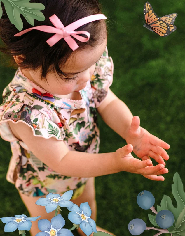 Fleur Harris 'Faraway Friends' Sweet Bubble Romper - Sugar Pink - Image 4