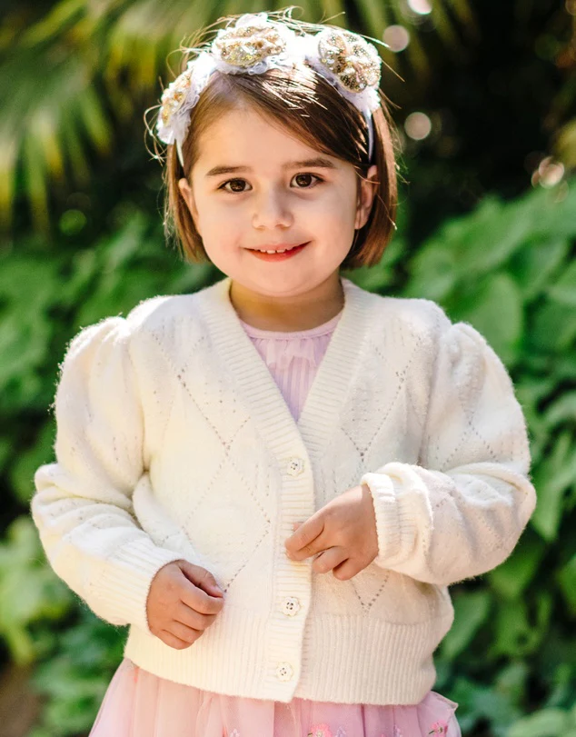 Fleur Harris Mellow Cardigan - Snow - Image 3