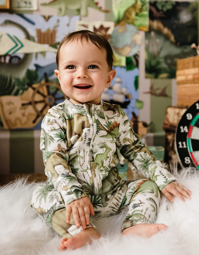 Fleur Harris 'Prehistorica' Timeless Coverall Set - Eggshell - Image 5