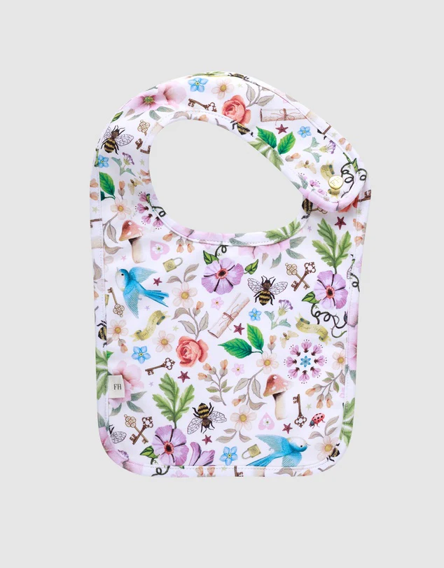 Fleur Harris 'Secret Diary' Dandy Duo Bibs - Egret - Image 3