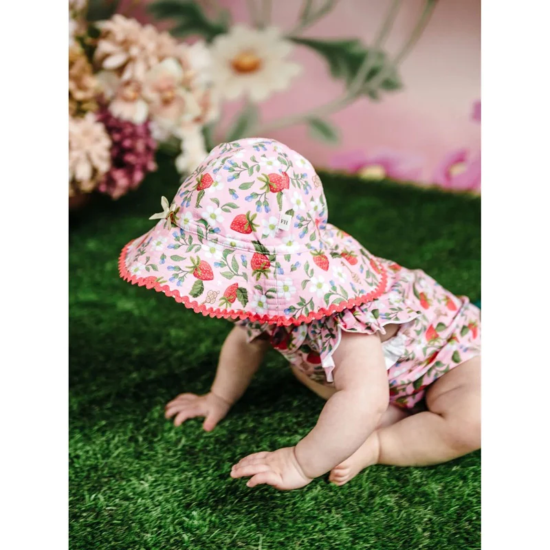 Fleur Harris Sunday Baby Hat - Pink - Image 4