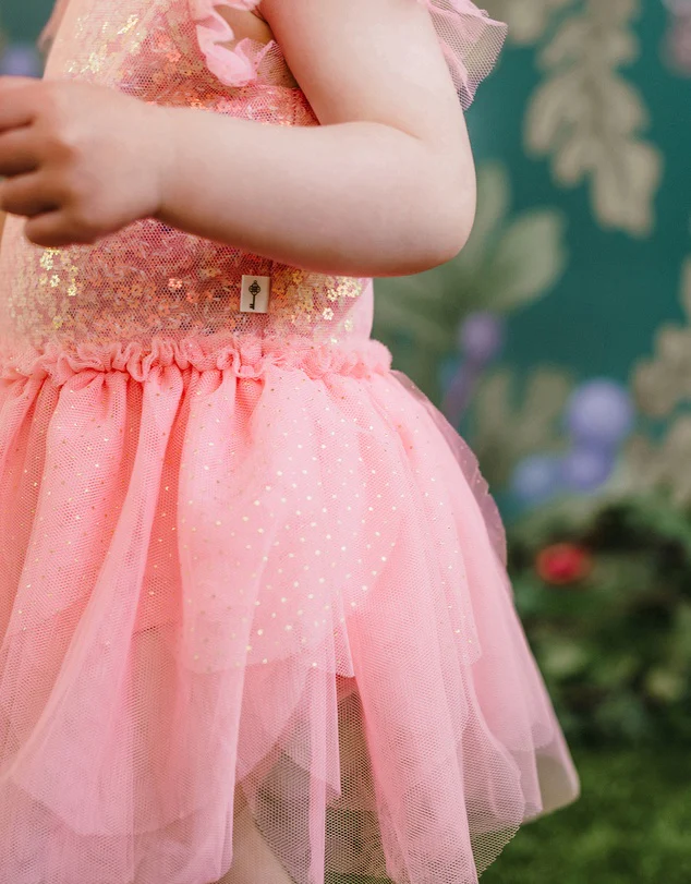 Fleur Harris 'The Magic Faraway Tree' Fancy Fairy Baby Dress - Sugar Pink - Image 5