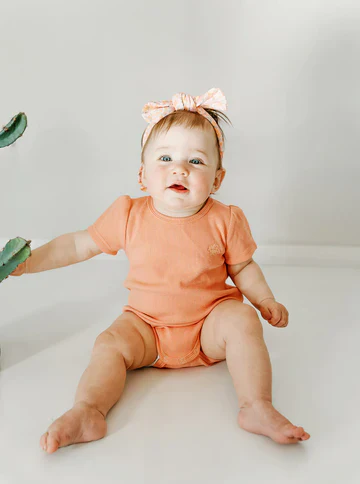 Kapow Kids Coral Rib Bodysuit - Image 2