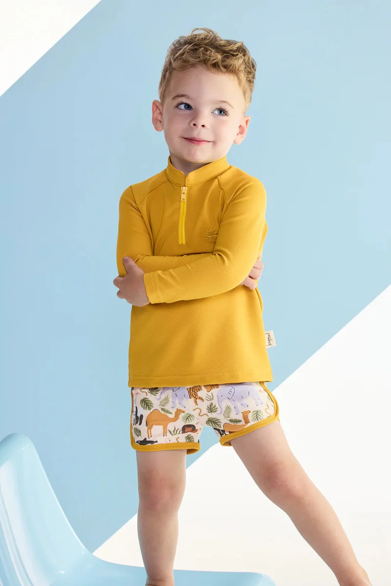 Kapow Kids Animal Kingdom Swim Trunks UPF50+ - Image 2