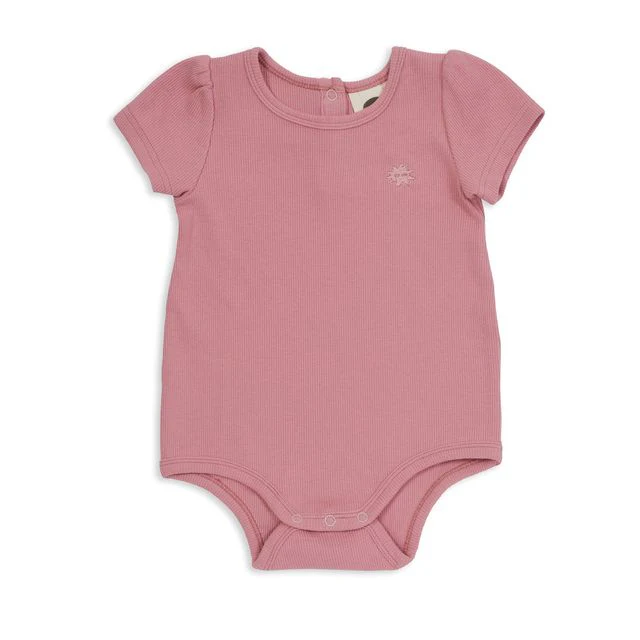 Kapow Kids Rosette Rib Bodysuit