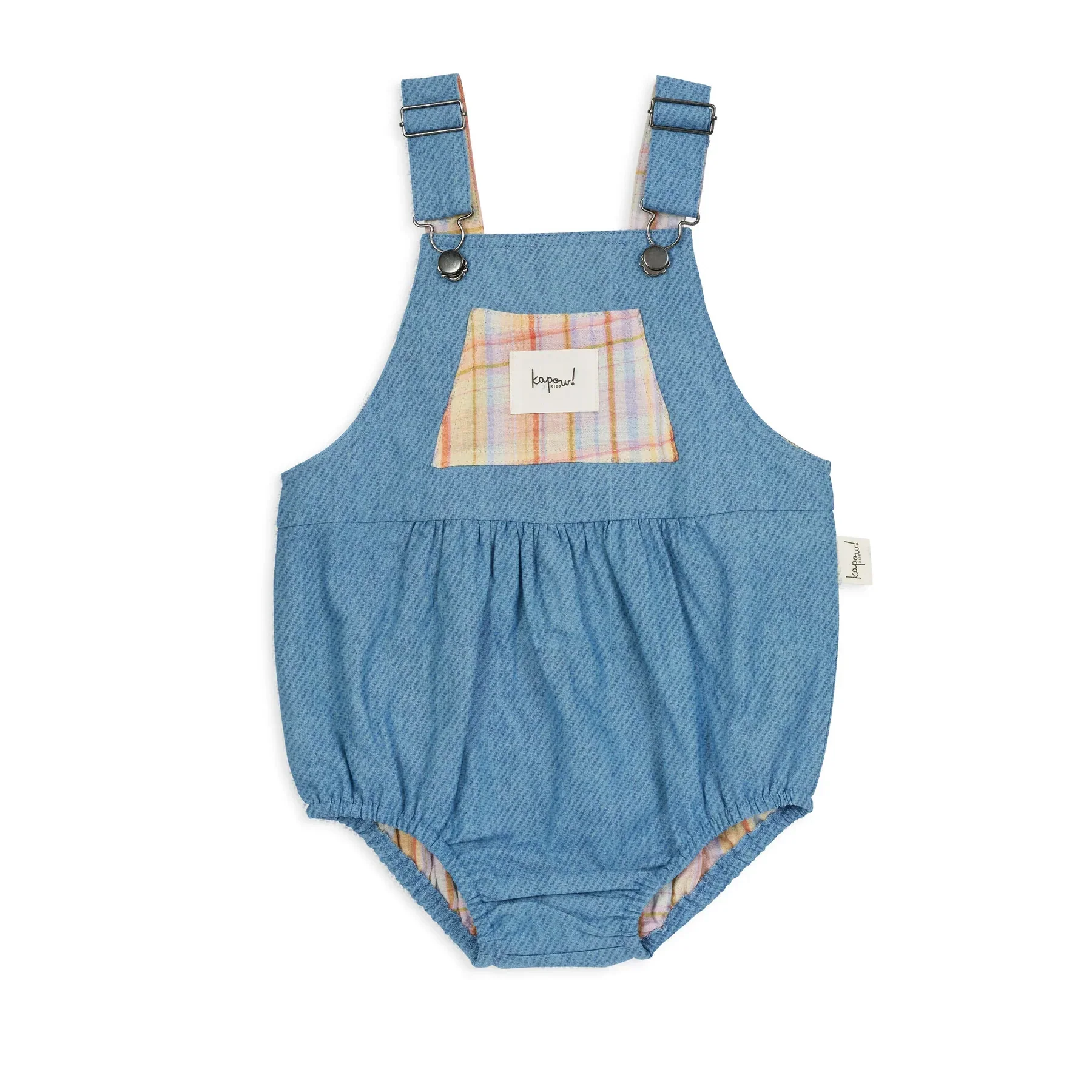 Kapow Kids Rainbow Denim Romper
