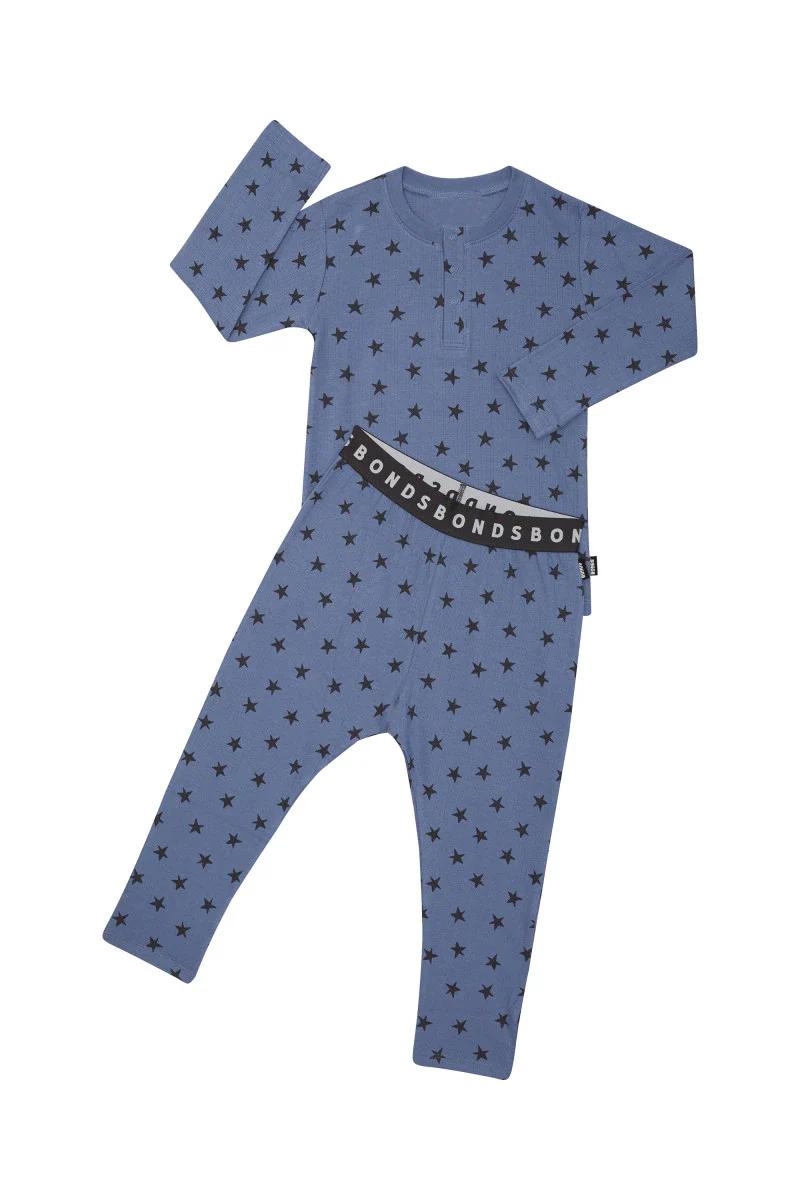Kids Long Sleeve Pointelle Sleep Set - Stardust Sprinkles
