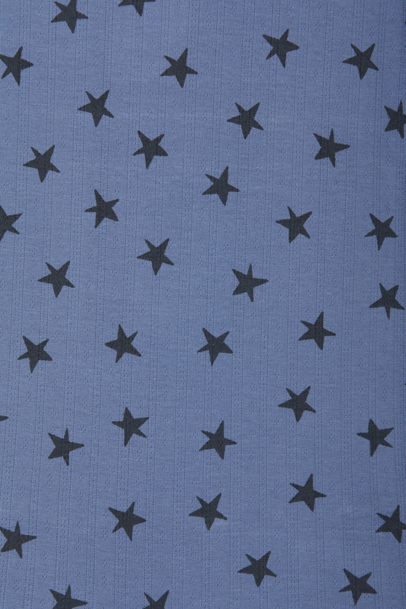Kids Long Sleeve Pointelle Sleep Set - Stardust Sprinkles - Image 4