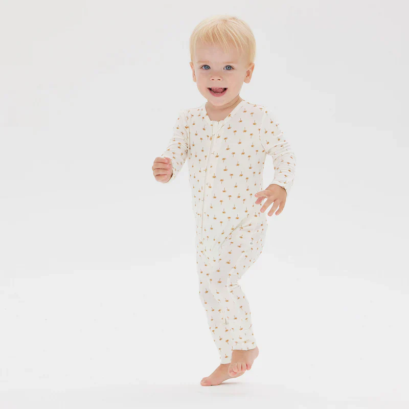 Kynd Baby Day or Night Onesie - Neutral Palm - Image 3