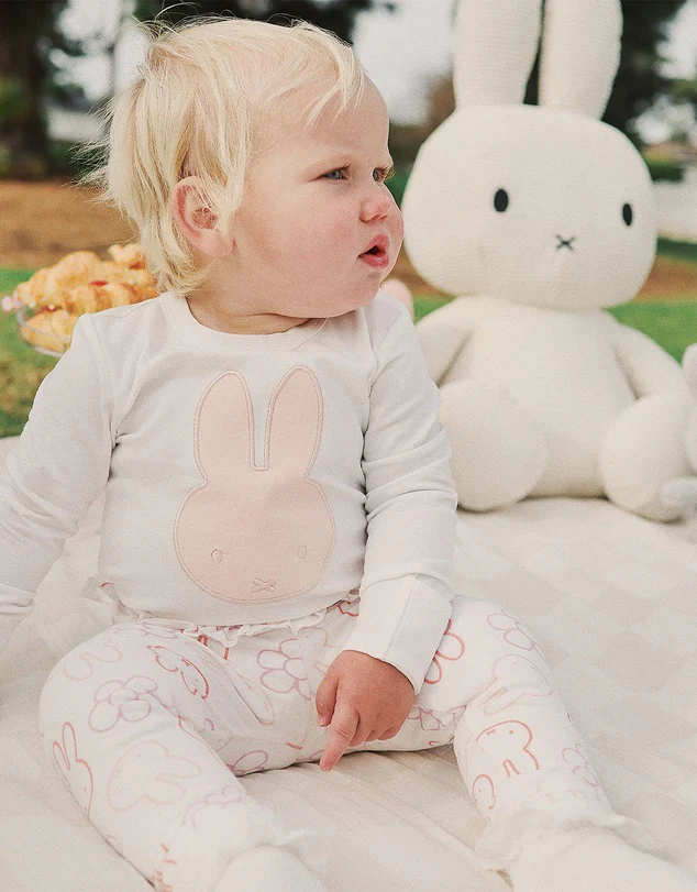 Kynd Baby Miffy Bodysuit - Pristine Pink - Image 5