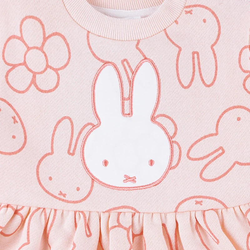 Kynd Baby Miffy Sweater Dress - Baby Pink - Image 3