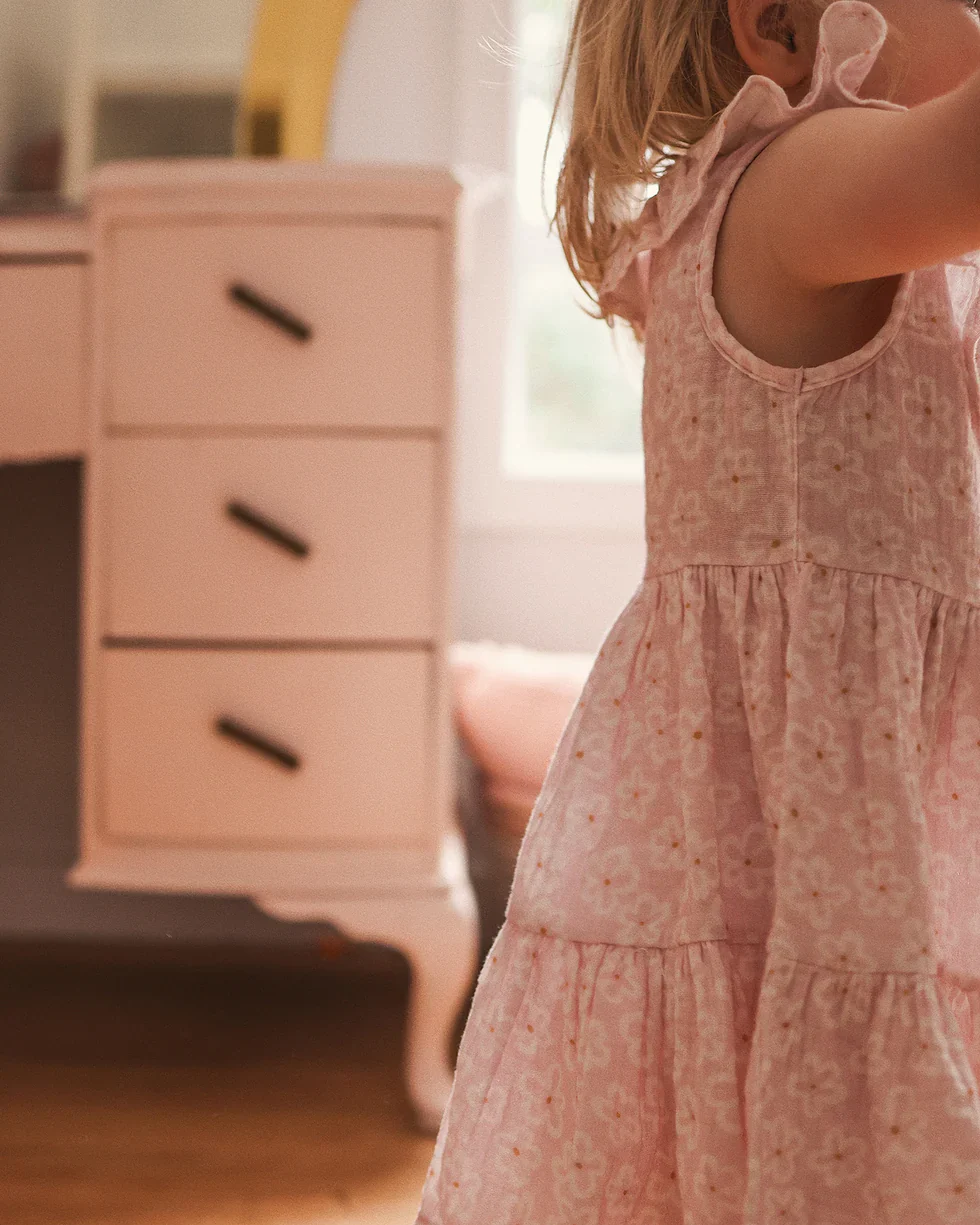 Kynd Baby Tirred Dress - Frangipani - Image 6