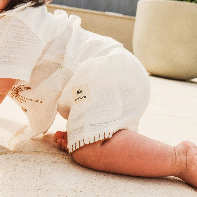 Kynd Baby Woven Short - Coconut - Image 4