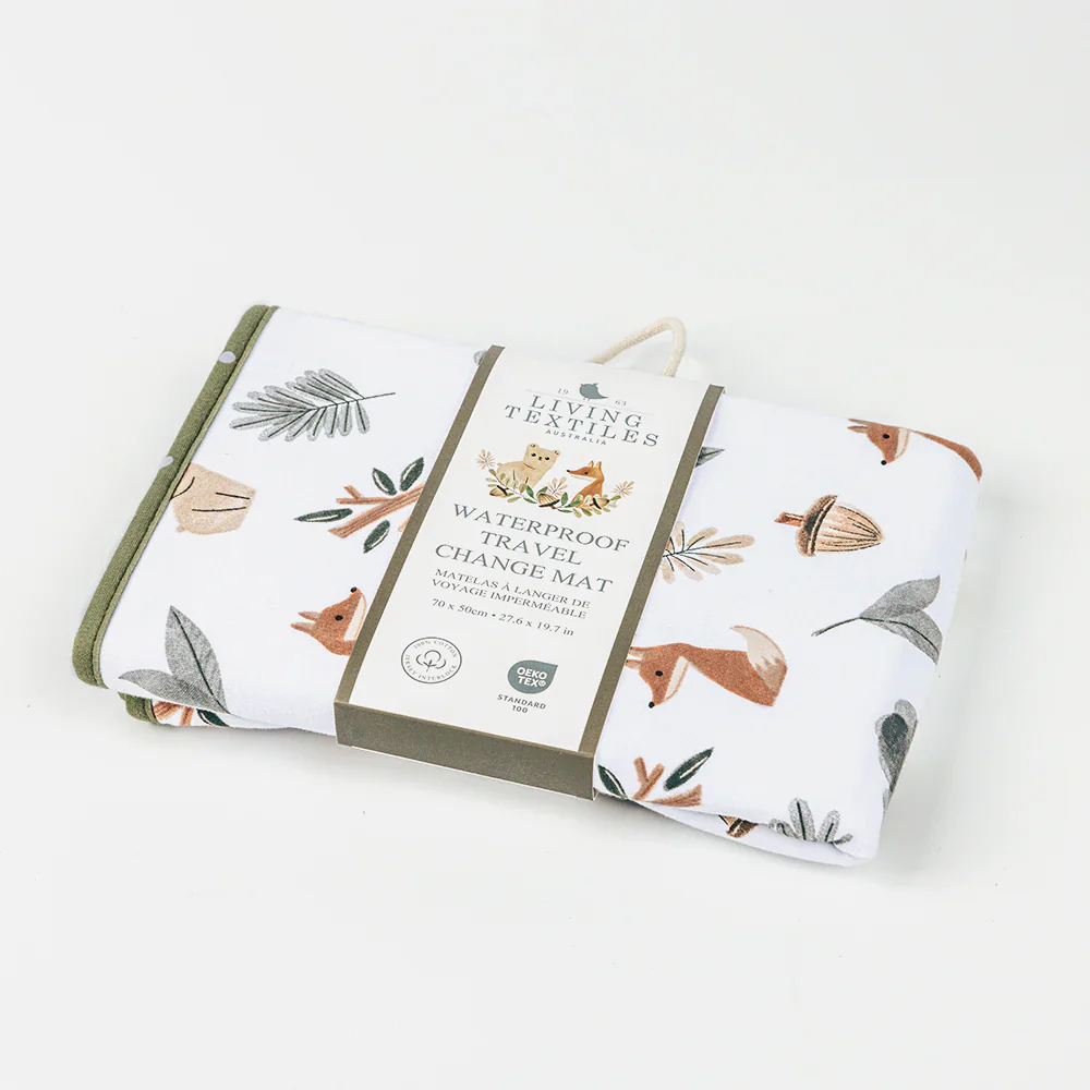 Living Textiles Travel Change Mat - Forest Retreat - Image 3