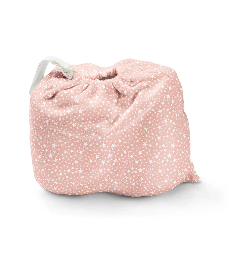 Love To Dream Fitted Bassinet/Basket Sheet Twin Pack - Pink - Image 2