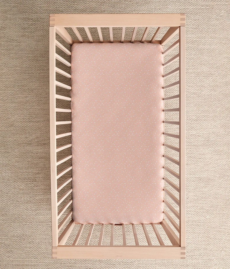 Love To Dream Fitted Bassinet/Basket Sheet Twin Pack - Pink - Image 7