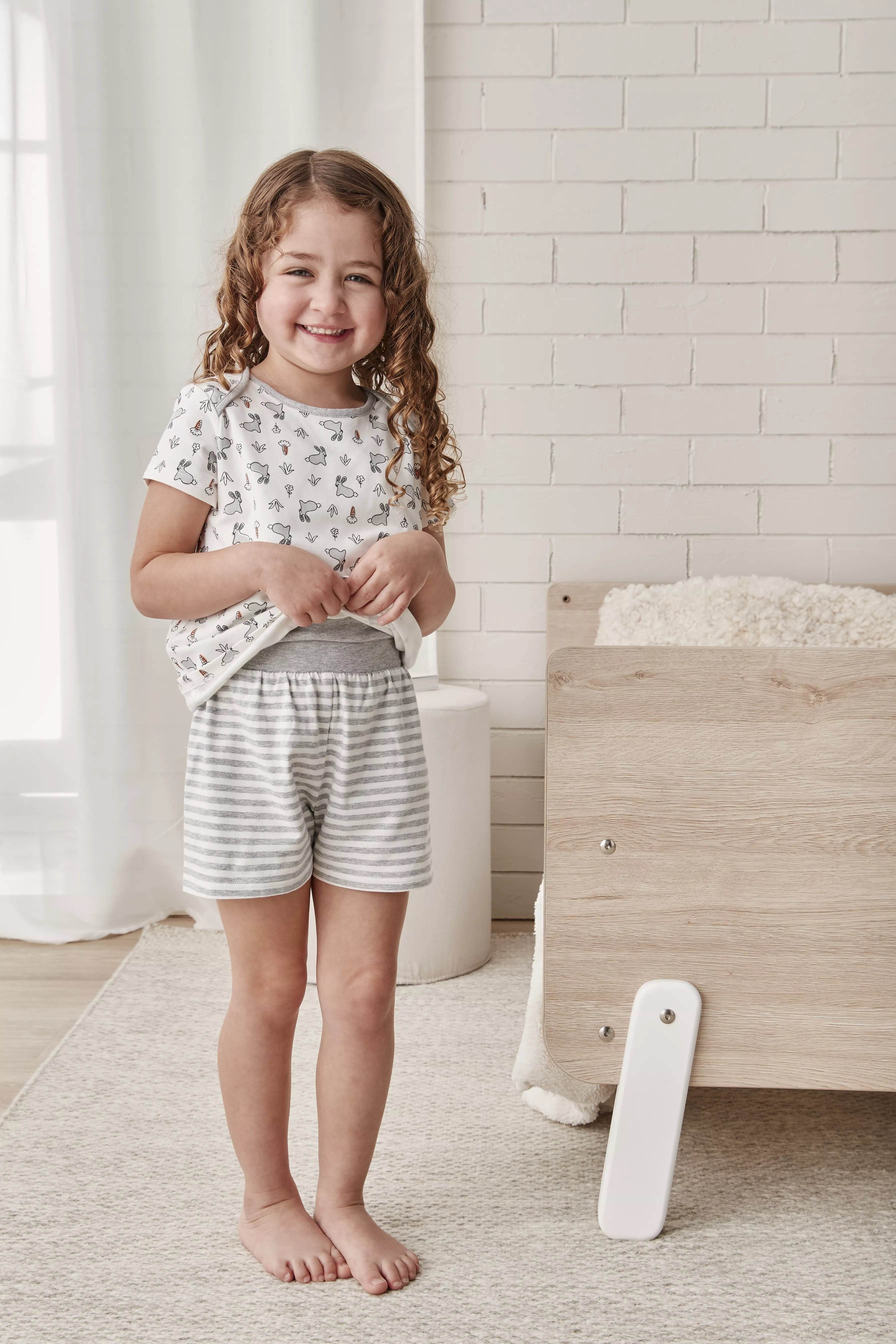 Love To Dream Kids Pyjama Set Short Sleeve - Bunny - Image 3