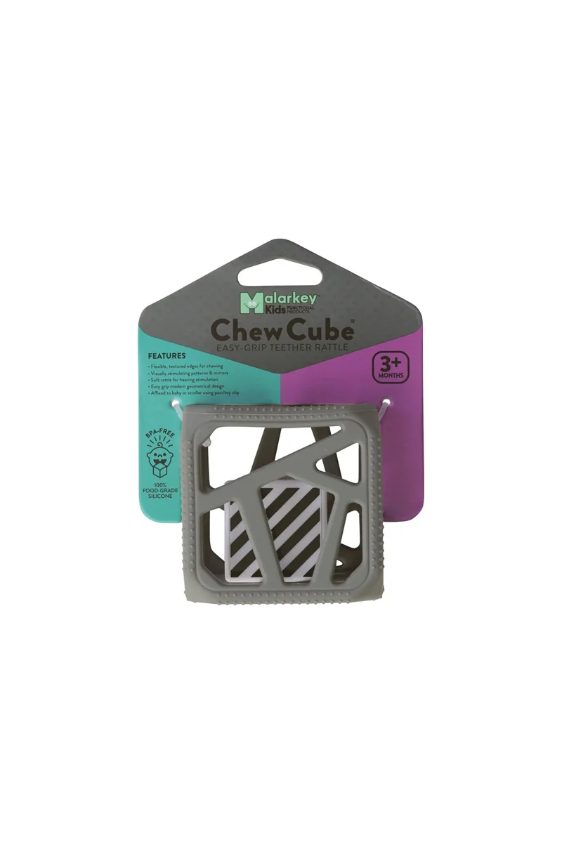 Malarkey Kids Chew Cube Grey - Image 2