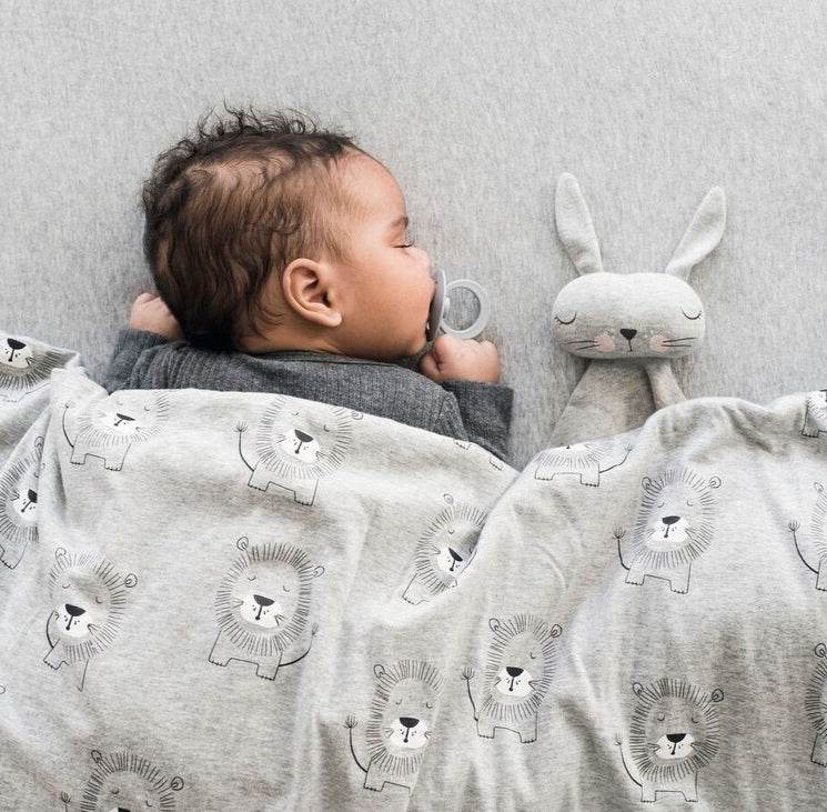 Mister Fly Knot Comforter - Grey Bun Bun - Image 2