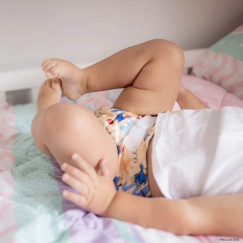 Monarch Ultimate Wipeable Cloth Nappy V3.0 With Snaps - Paddington Marmalade - Image 3