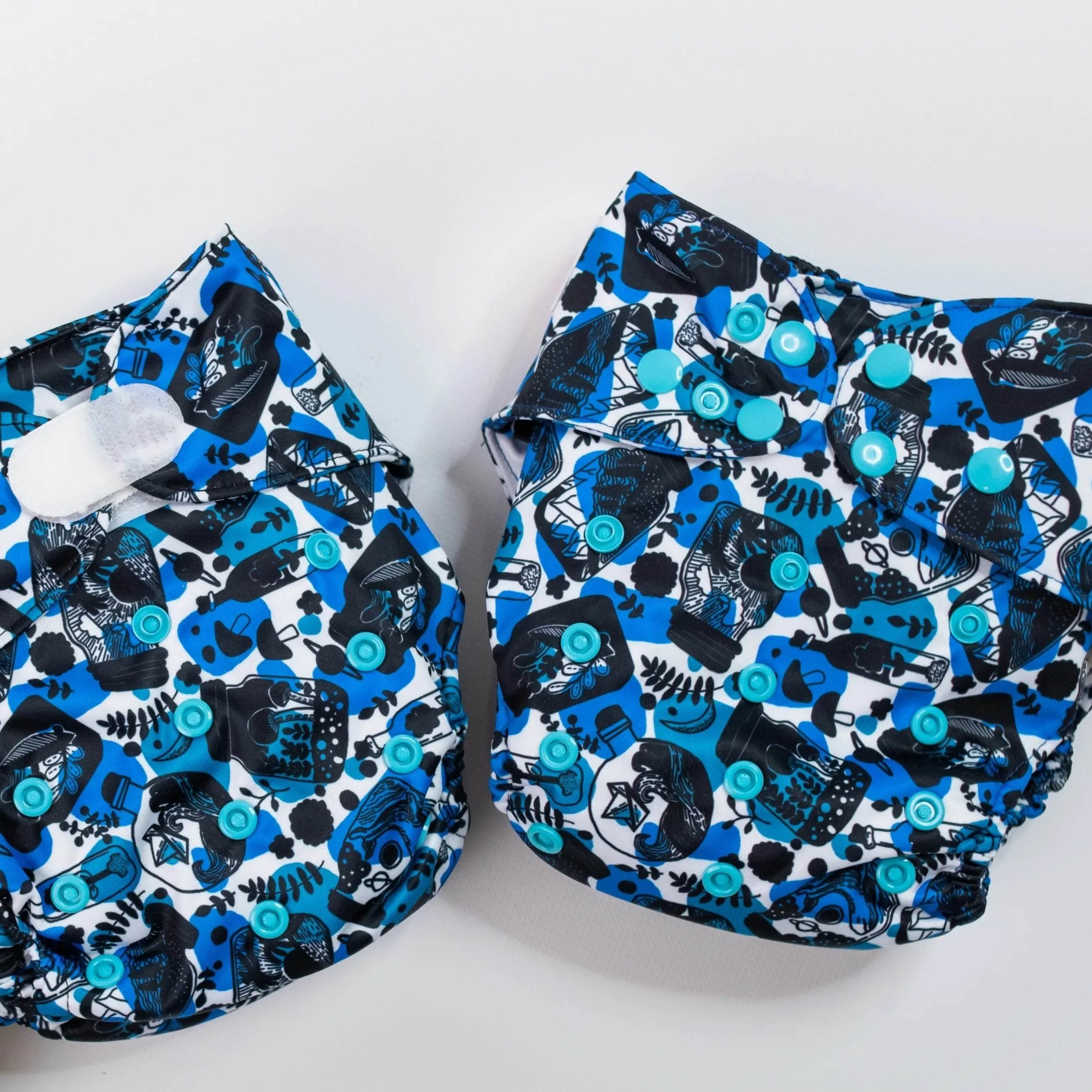 Monarch Ultimate Wipeable Cloth Nappy V3.0 With Snaps - Sea-nery - Image 5
