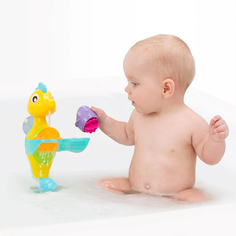 Playgro Fountains of Fun Seahorse and Cups - Image 3