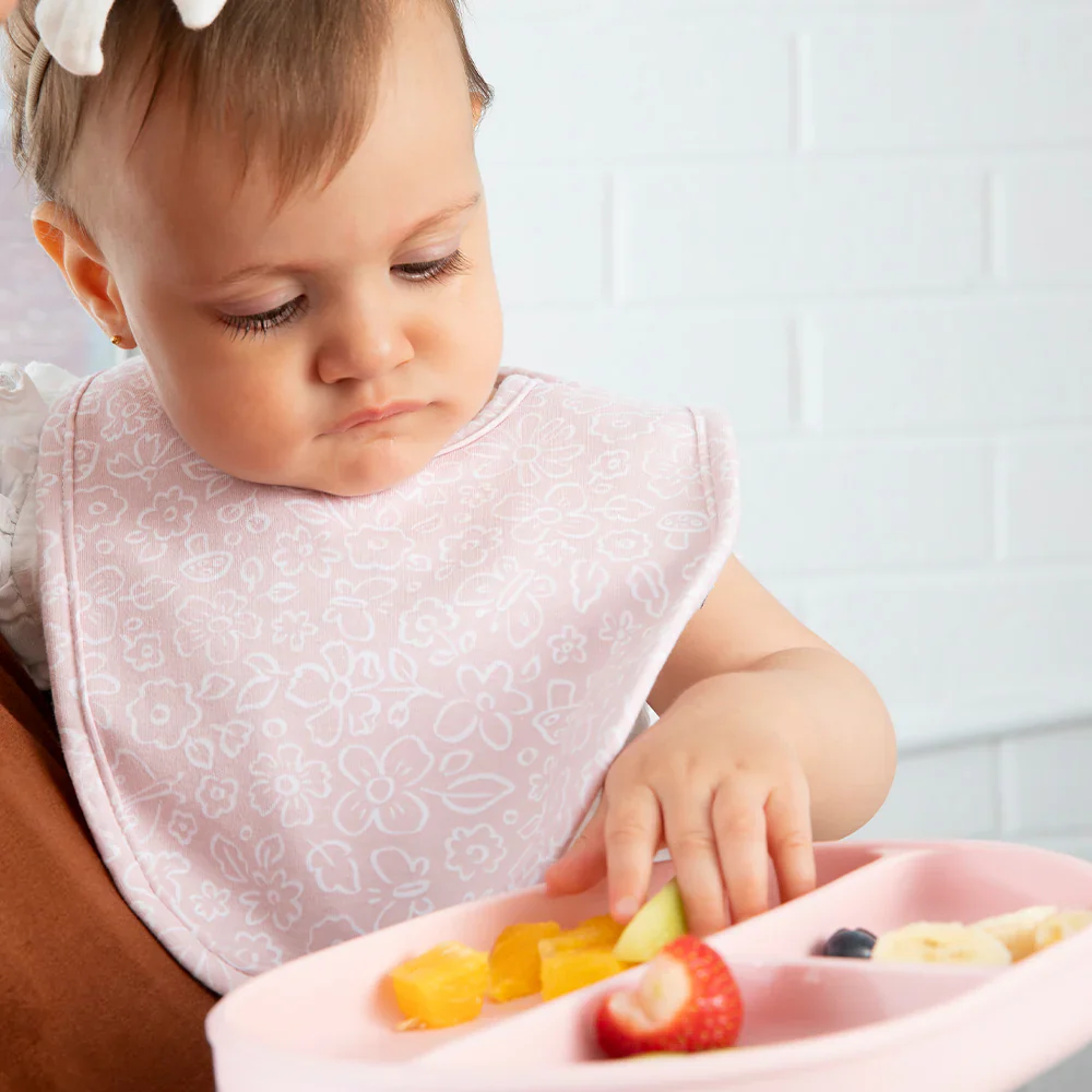 Playground Silicone Feeding Set - Light Pink - Image 6