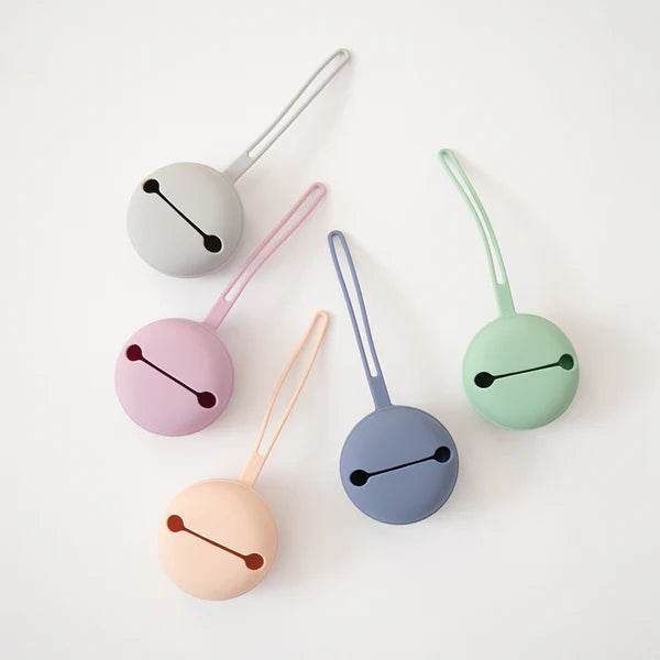Playground Silicone Pacifier Case - Misty Blue - Image 4