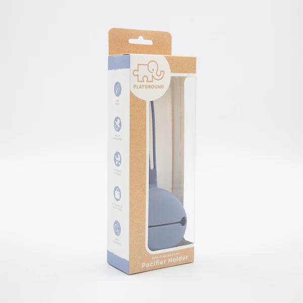 Playground Silicone Pacifier Case - Misty Blue - Image 2